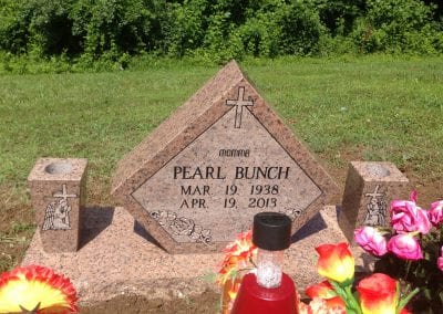 pearl bunch gravestone