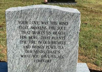 poem on grave