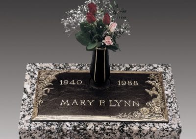mary grave marker