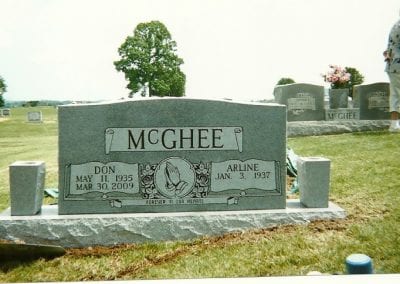 mcghee family grave